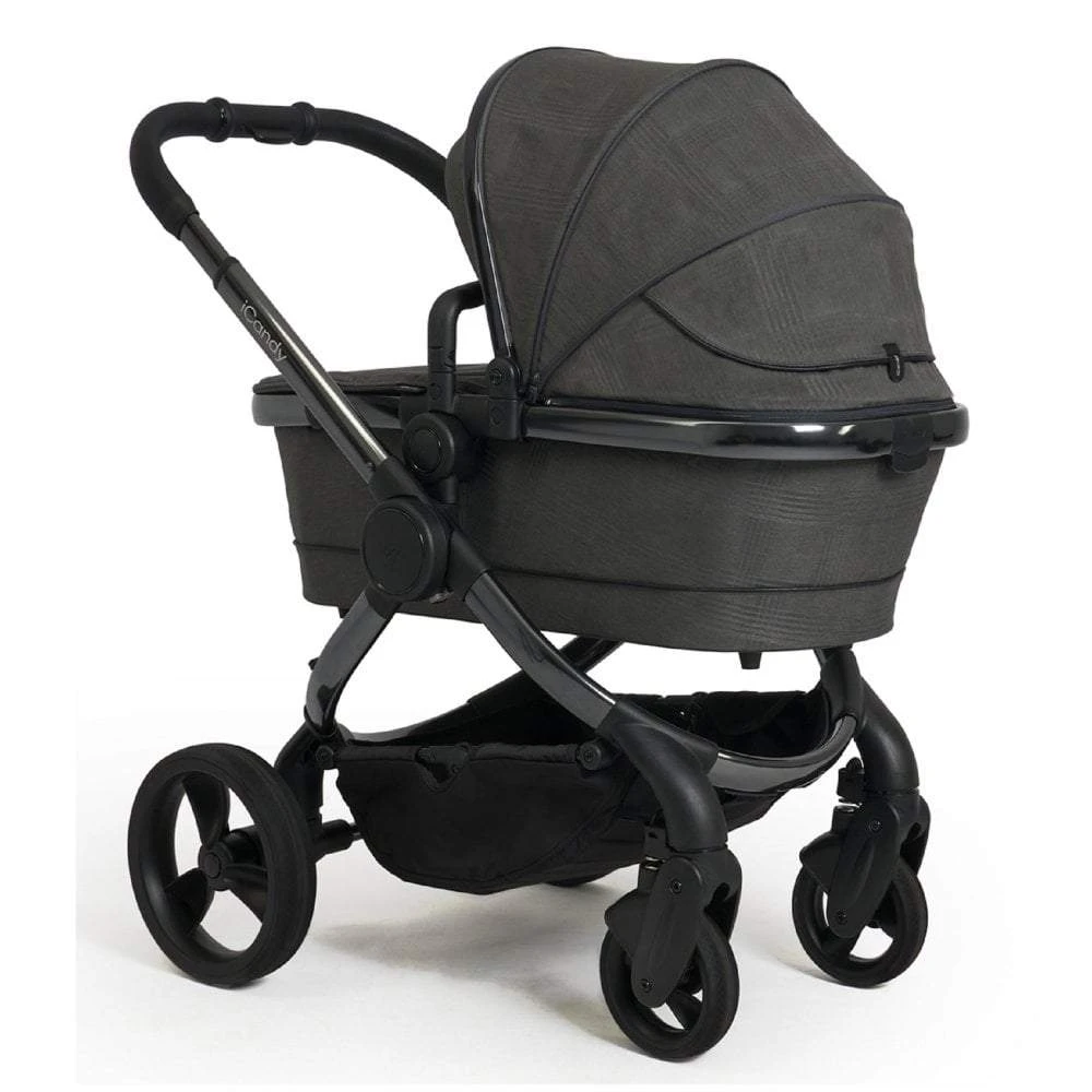 ICandy Peach Pushchair And Bag - Phantom/Dark Grey Check 7 ICandy Peach Pushchair And Bag - Phantom/Dark Grey Check - Image 5
