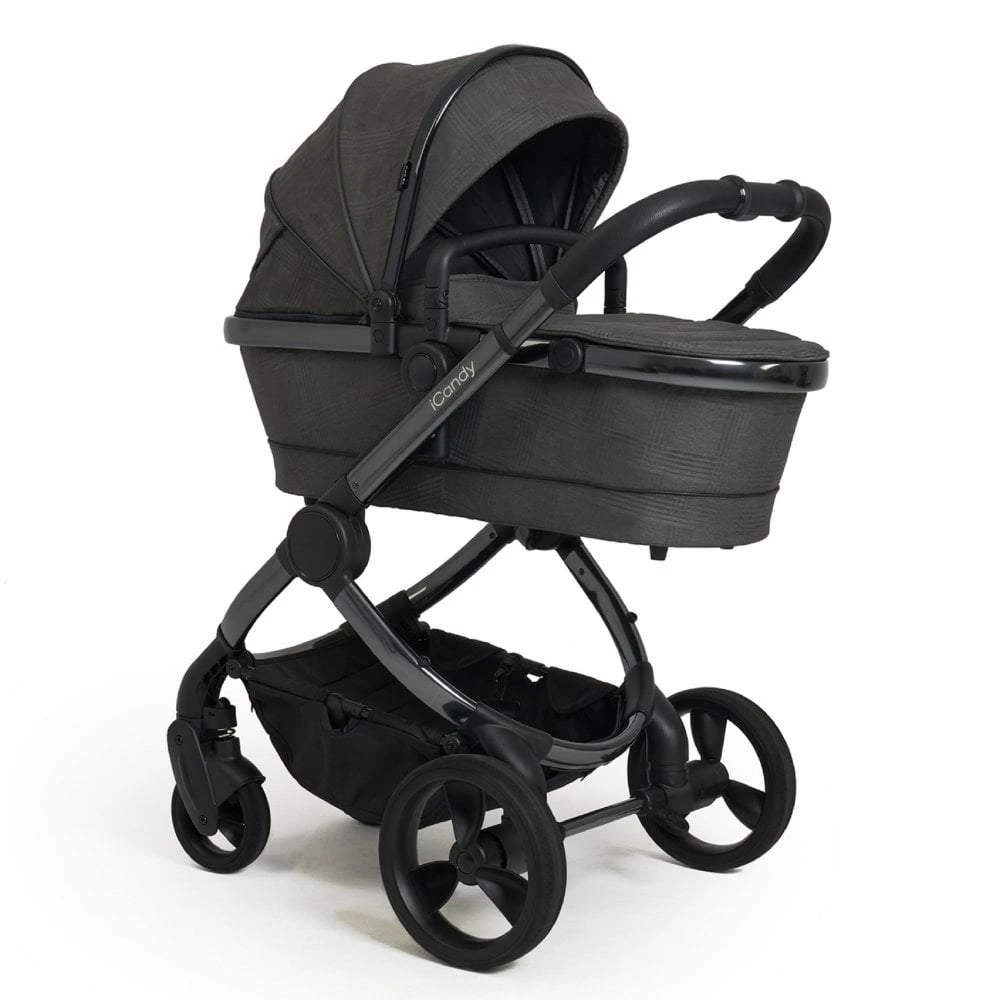 ICandy Peach Pushchair And Bag - Phantom/Dark Grey Check 8 ICandy Peach Pushchair And Bag - Phantom/Dark Grey Check - Image 6