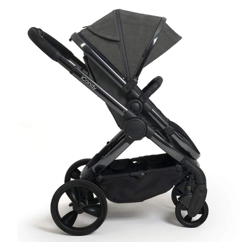 ICandy Peach Pushchair And Bag - Phantom/Dark Grey Check 9 ICandy Peach Pushchair And Bag - Phantom/Dark Grey Check - Image 7
