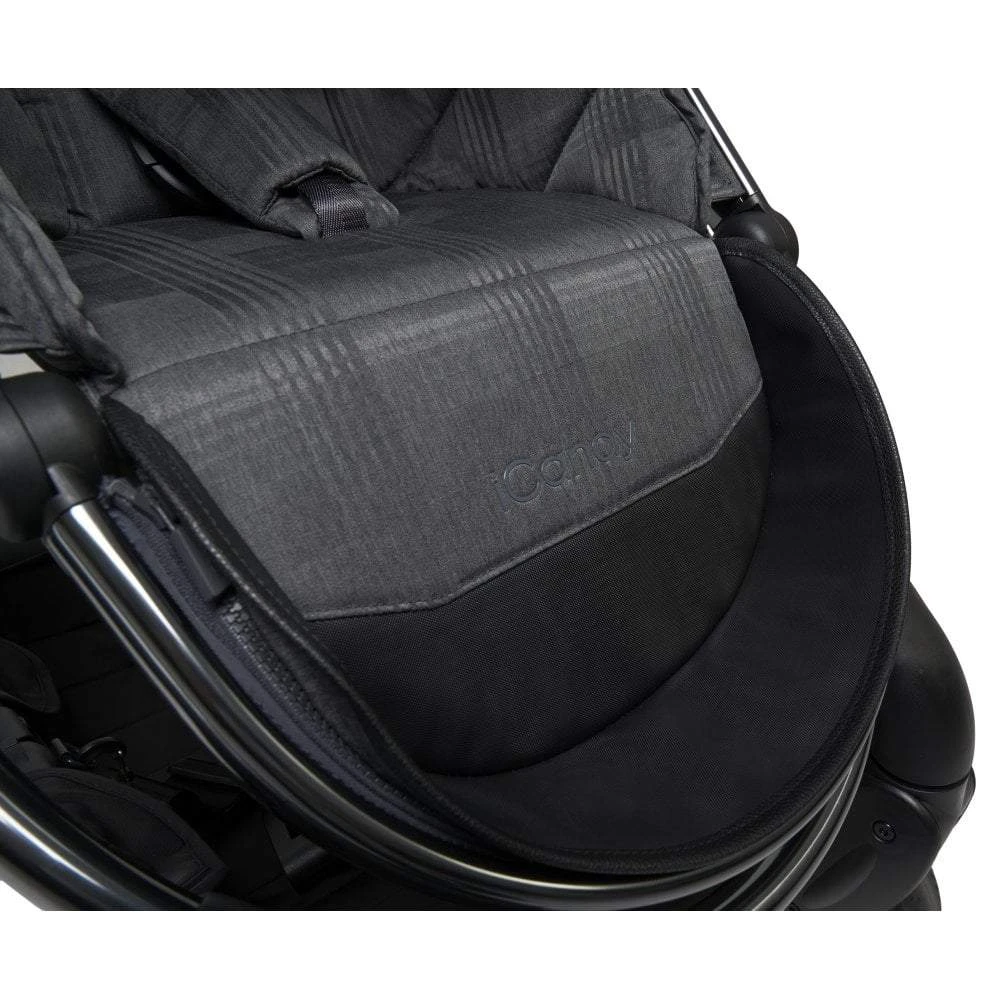 ICandy Peach Pushchair And Bag - Phantom/Dark Grey Check 13 ICandy Peach Pushchair And Bag - Phantom/Dark Grey Check - Image 11