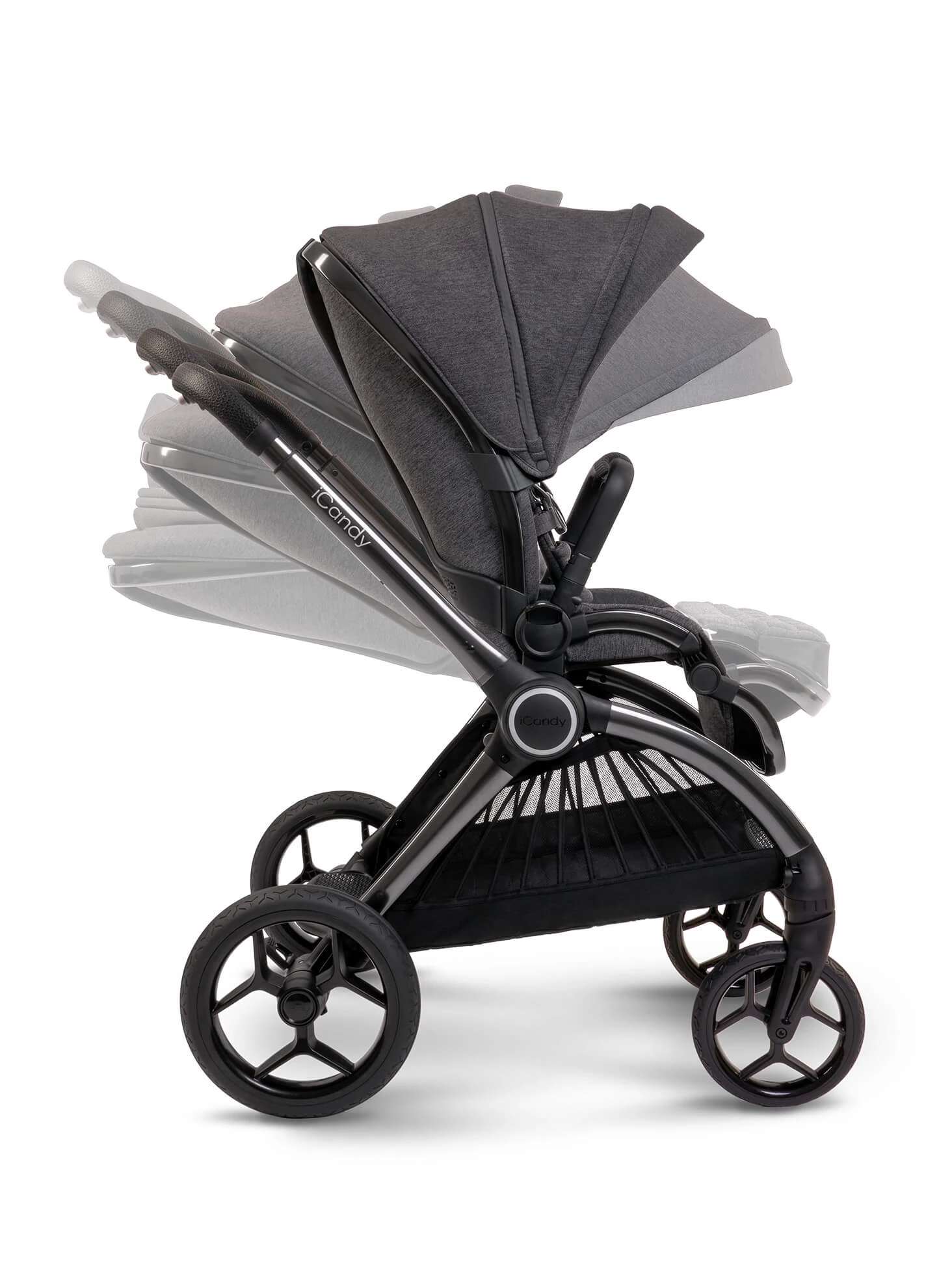ICandy Core Cloud T Complete Travel System - Dark Grey 6 ICandy Core Cloud T Complete Travel System - Dark Grey - Image 4