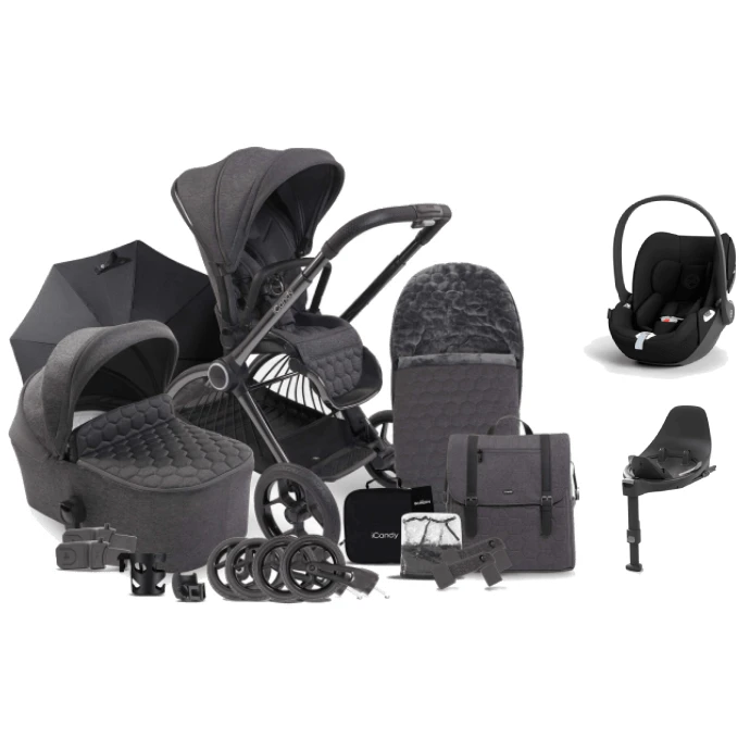ICandy Core Cloud T Complete Travel System - Dark Grey 3 ICandy Core Cloud T Complete Travel System - Dark Grey
