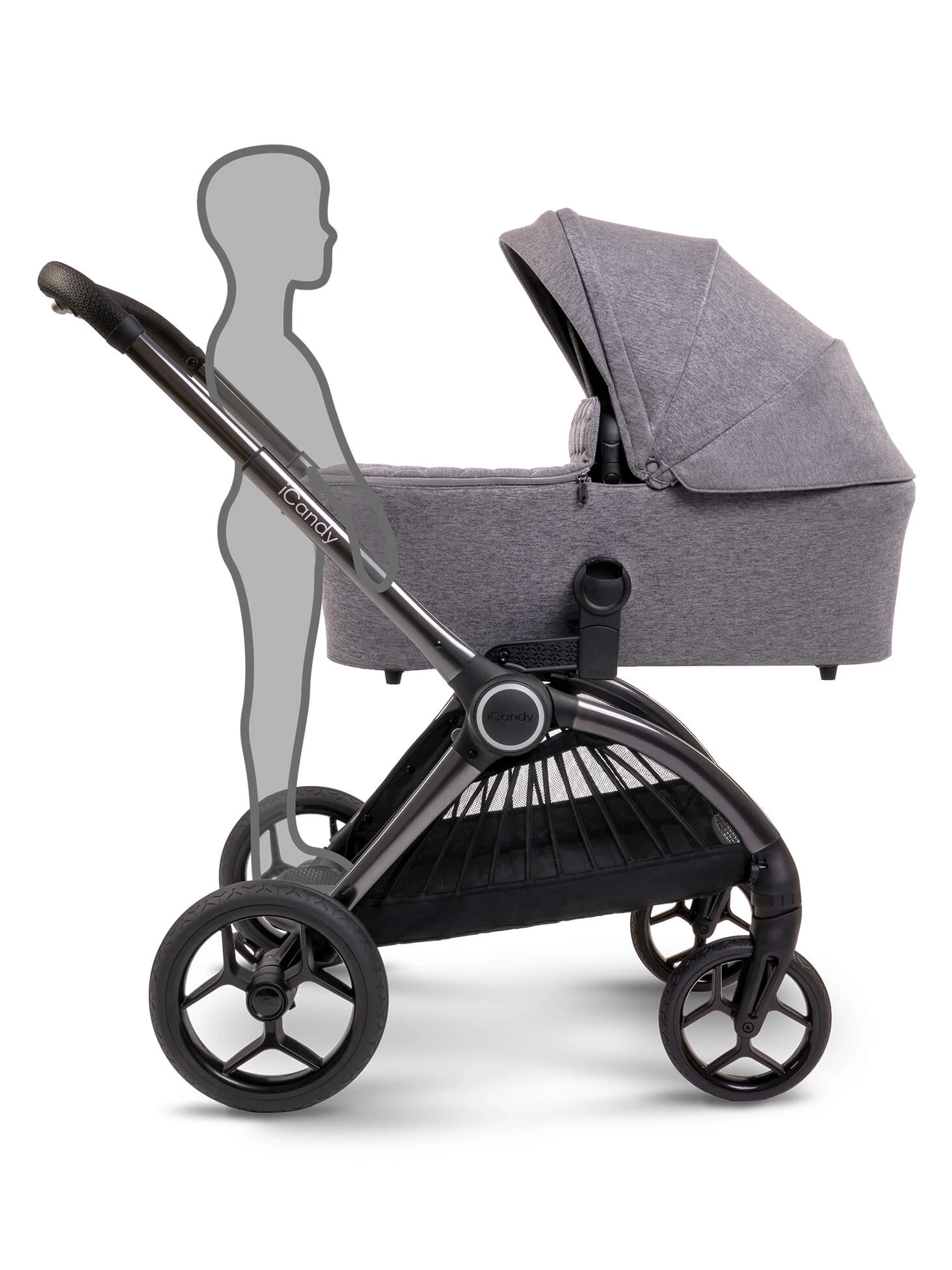 ICandy Core Cloud T Complete Travel System - Light Grey 5 ICandy Core Cloud T Complete Travel System - Light Grey - Image 3