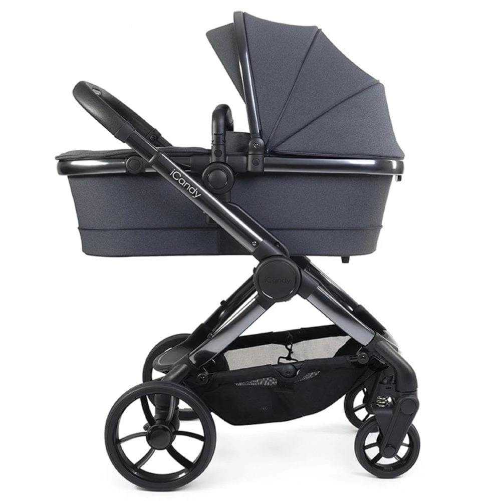 ICandy Peach 7 Maxi Cosi Pebble 360 Complete Travel System Bundle - Dark Grey 4 ICandy Peach 7 Maxi Cosi Pebble 360 Complete Travel System Bundle - Dark Grey - Image 2