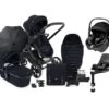 ICandy Peach 7 Maxi Cosi Pebble 360 Complete Travel System Bundle - Jet / Black Edition
