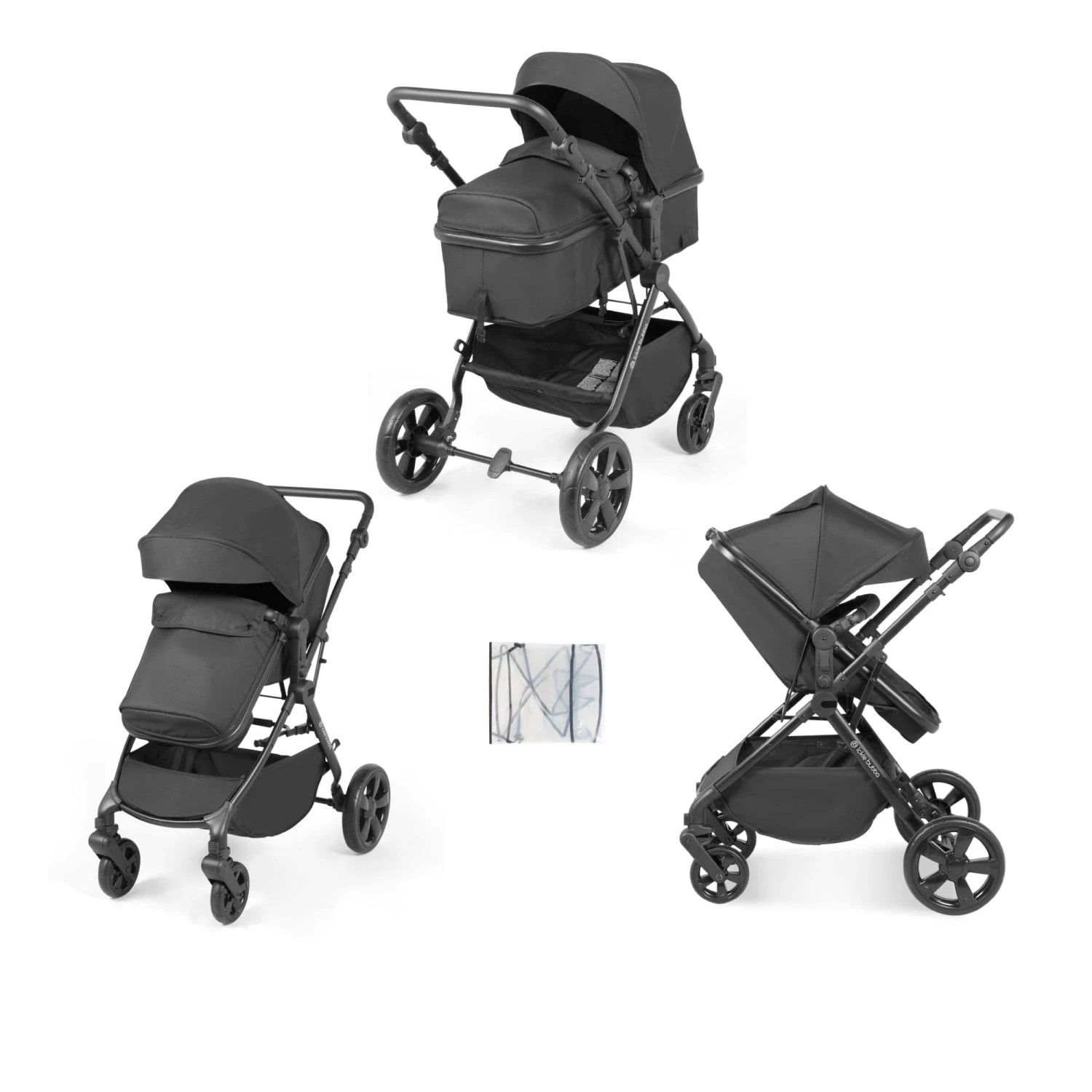 Ickle Bubba Comet 2 In 1 Plus Pushchair - Black 18 Ickle Bubba Comet 2 In 1 Plus Pushchair - Black - Image 16