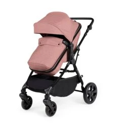 Ickle Bubba Comet 2 In 1 Plus Pushchair - Black / Dusky Pink -Baby Products Store ickle bubba prams pushchairs ickle bubba comet 2 in 1 plus pushchair black dusky pink black 5056515025590 31248904519816