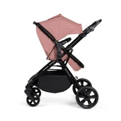 Ickle Bubba Comet 2 In 1 Plus Pushchair - Black / Dusky Pink -Baby Products Store ickle bubba prams pushchairs ickle bubba comet 2 in 1 plus pushchair black dusky pink black 5056515025590 31248905437320