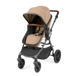 Ickle Bubba Cosmo 2 In 1 Plus Pushchair - Gunmetal / Desert / Tan -Baby Products Store ickle bubba prams pushchairs ickle bubba cosmo 2 in 1 plus pushchair gunmetal desert tan 5056515025637 31254420619400