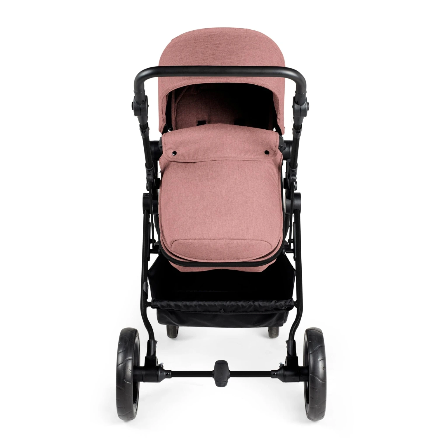 Ickle Bubba Comet I-Size Travel System With Stratus Car Seat & Isofix Base - Black / Dusky Pink / Black 12 Ickle Bubba Comet I-Size Travel System With Stratus Car Seat & Isofix Base - Black / Dusky Pink / Black - Image 10