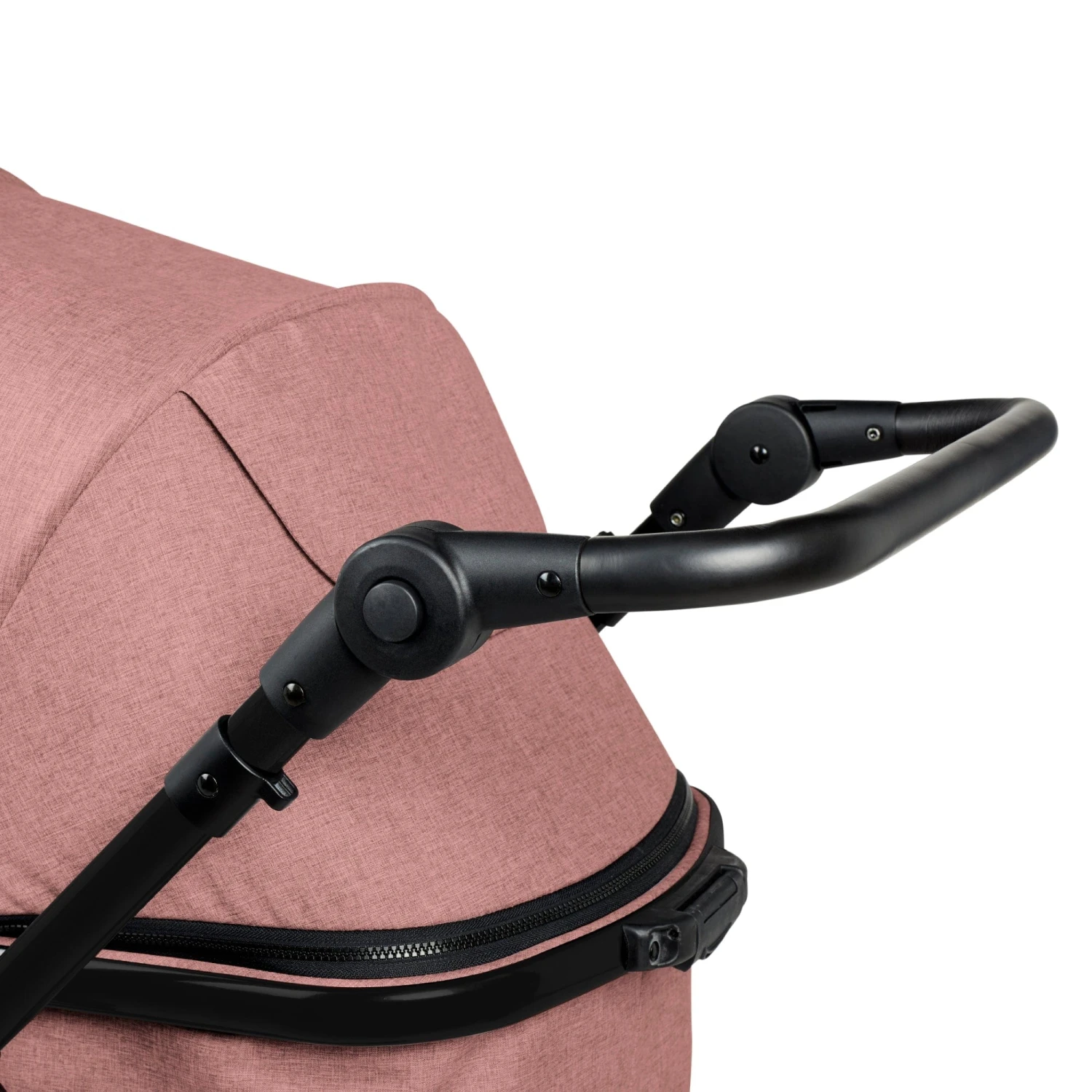 Ickle Bubba Comet I-Size Travel System With Stratus Car Seat & Isofix Base - Black / Dusky Pink / Black 20 Ickle Bubba Comet I-Size Travel System With Stratus Car Seat & Isofix Base - Black / Dusky Pink / Black - Image 18