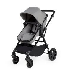 Ickle Bubba Comet I-Size Travel System With Stratus Car Seat & Isofix Base - Black / Space Grey / Black -Baby Products Store ickle bubba travel systems ickle bubba comet i size travel system with stratus car seat isofix base black space grey black 5056515025804 31254360096904