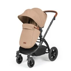 Ickle Bubba Stomp Luxe All-in-One I-Size Travel System With Isofix Base - Black / Desert / Tan -Baby Products Store ickle bubba travel systems ickle bubba stomp luxe all in one i size travel system with isofix base black desert tan 5056515026481 31386129236104