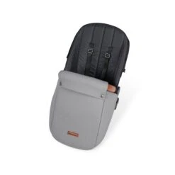 Ickle Bubba Stomp Luxe All-in-One I-Size Travel System With Isofix Base - Silver / Pearl Grey / Tan -Baby Products Store ickle bubba travel systems ickle bubba stomp luxe all in one i size travel system with isofix base silver pearl grey tan 5056515026566 31386119471240