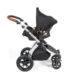 Ickle Bubba Stomp Luxe All-in-One Travel System With Isofix Base (Galaxy) - Silver/Desert/Tan -Baby Products Store ickle bubba travel systems ickle bubba stomp luxe all in one travel system with isofix base galaxy silver desert tan 5056515030877 32260694900872