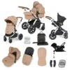 Ickle Bubba Stomp Luxe All-in-One Travel System With Isofix Base (Galaxy) - Silver/Desert/Tan 1 Ickle Bubba Stomp Luxe All-in-One Travel System With Isofix Base (Galaxy) - Silver/Desert/Tan -Baby Products Store ickle bubba travel systems ickle bubba stomp luxe all in one travel system with isofix base galaxy silver desert tan 5056515030877 32260694966408