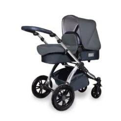 Ickle Bubba Stomp V4 2 In 1 Pushchair - Blueberry / Chrome