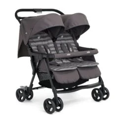 Joie Aire Twin Stroller - Dark Pewter