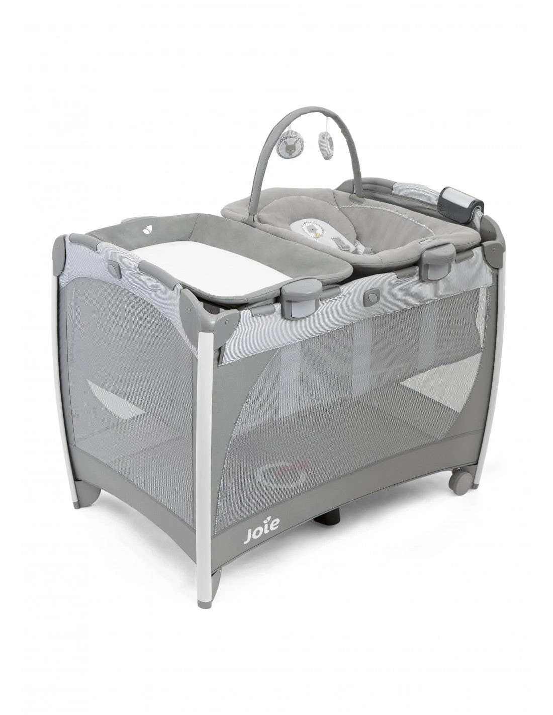 Joie Excursion Change And Bounce Travel Cot - Portrait 2 Joie Excursion Change And Bounce Travel Cot - Portrait