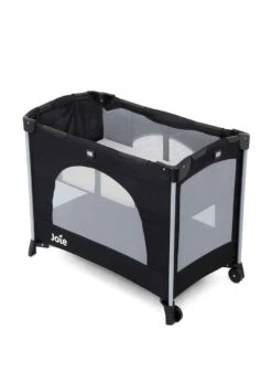 Joie Kubbie Compact Travel Cot - Coal -Baby Products Store joie travelcots joie kubbie compact travel cot coal 5056080607511 28579827286152