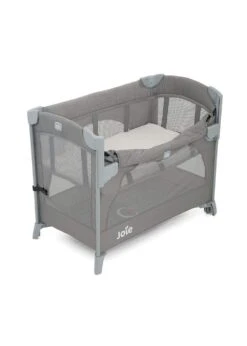 Joie Kubbie Sleep Travel Cot - Foggy Grey -Baby Products Store joie travelcots joie kubbie sleep travel cot foggy grey 5056080606569 17288374583432