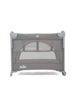 Joie Kubbie Sleep Travel Cot - Foggy Grey