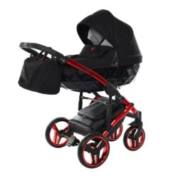 Junama Individual 4 In 1 Travel System - Red