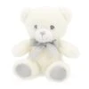 Keeleco White & Grey Bear With Ribbon - 20cm -Baby Products Store keeleco toys keeleco white grey bear with ribbon 20cm 31929509445768