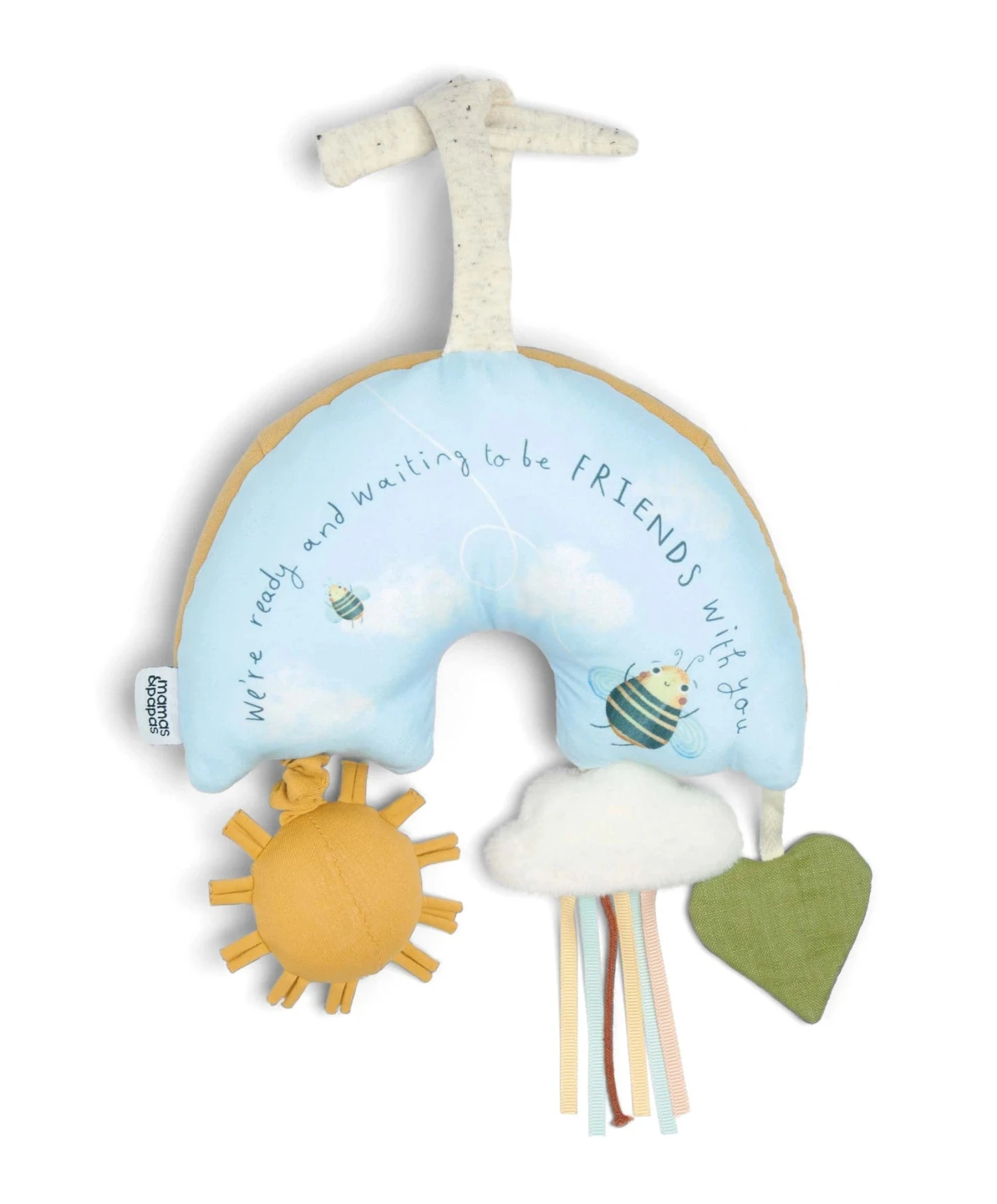 Mamas And Papas - Hanging Musical Rainbow Toy 4 Mamas And Papas - Hanging Musical Rainbow Toy - Image 2