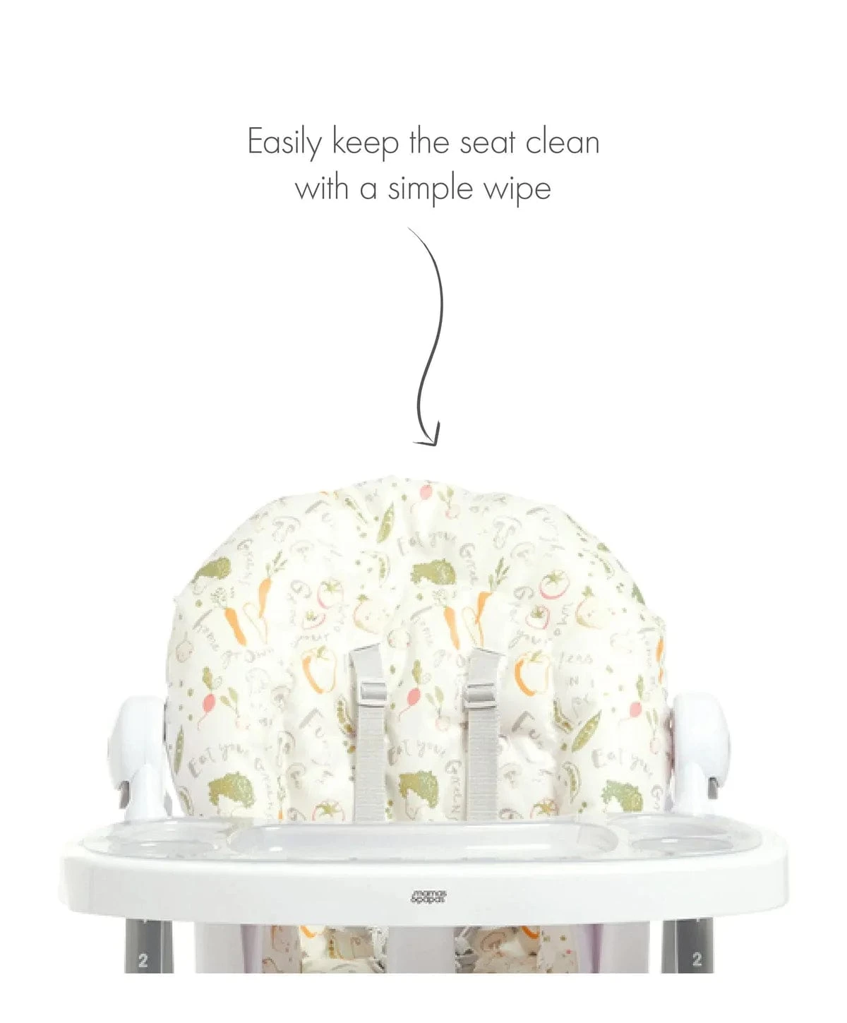 Mamas & Papas Snax Highchair - Wonky Veg 11 Mamas & Papas Snax Highchair - Wonky Veg - Image 9