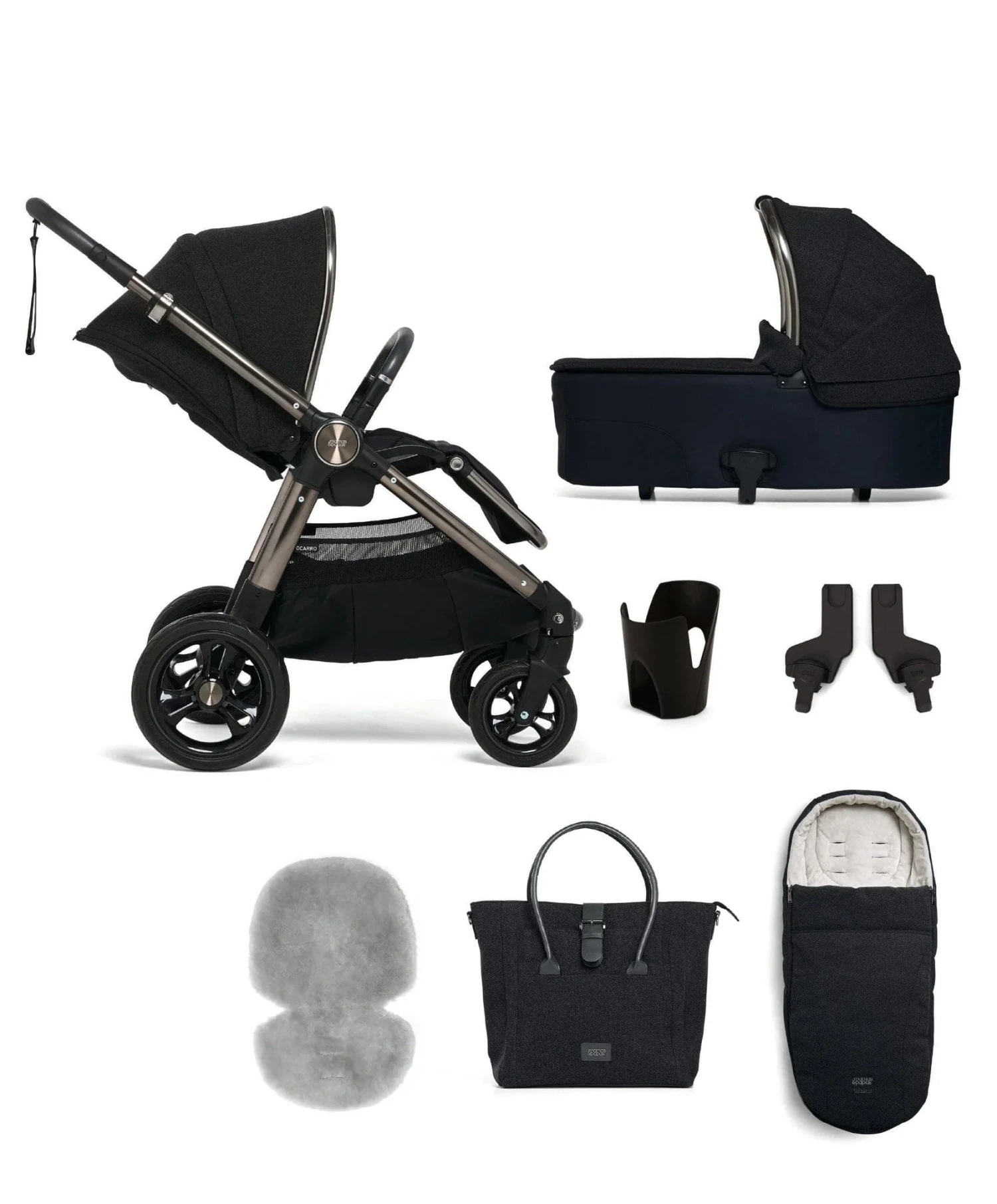 Mamas & Papas Ocarro 7 Piece Essentials Bundle - Navy Classic 3 Mamas & Papas Ocarro 7 Piece Essentials Bundle - Navy Classic