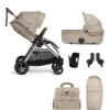 Mamas & Papas Flip XT3 , 6Pc Essential Bundle - Biscuit