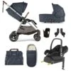 Mamas & Papas Flip XT3 8Pc Cabriofix I-Size Travel System - Navy Flannel