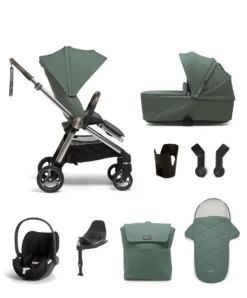Mamas & Papas Strada Cloud T Travel System - Ivy