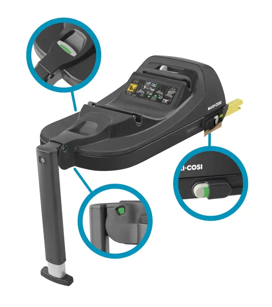 Maxi-Cosi Maxi Cosi CabrioFix I-Size Base - Black 4 Maxi-Cosi Maxi Cosi CabrioFix I-Size Base - Black - Image 2