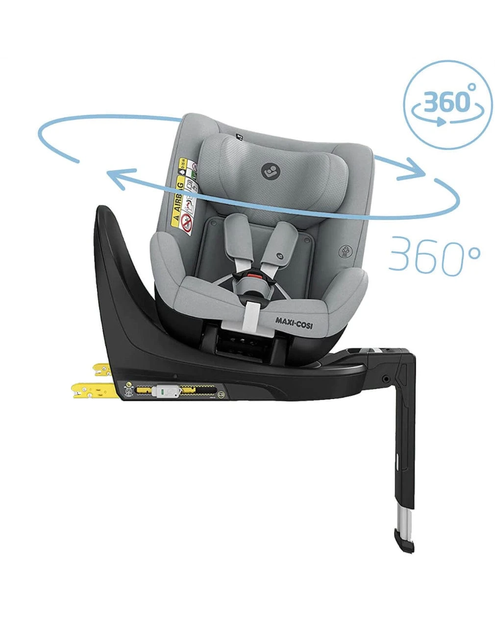 Maxi-Cosi Maxi Cosi Mica ECO I-Size Car Seat - Authentic Grey 3 Maxi-Cosi Maxi Cosi Mica ECO I-Size Car Seat - Authentic Grey