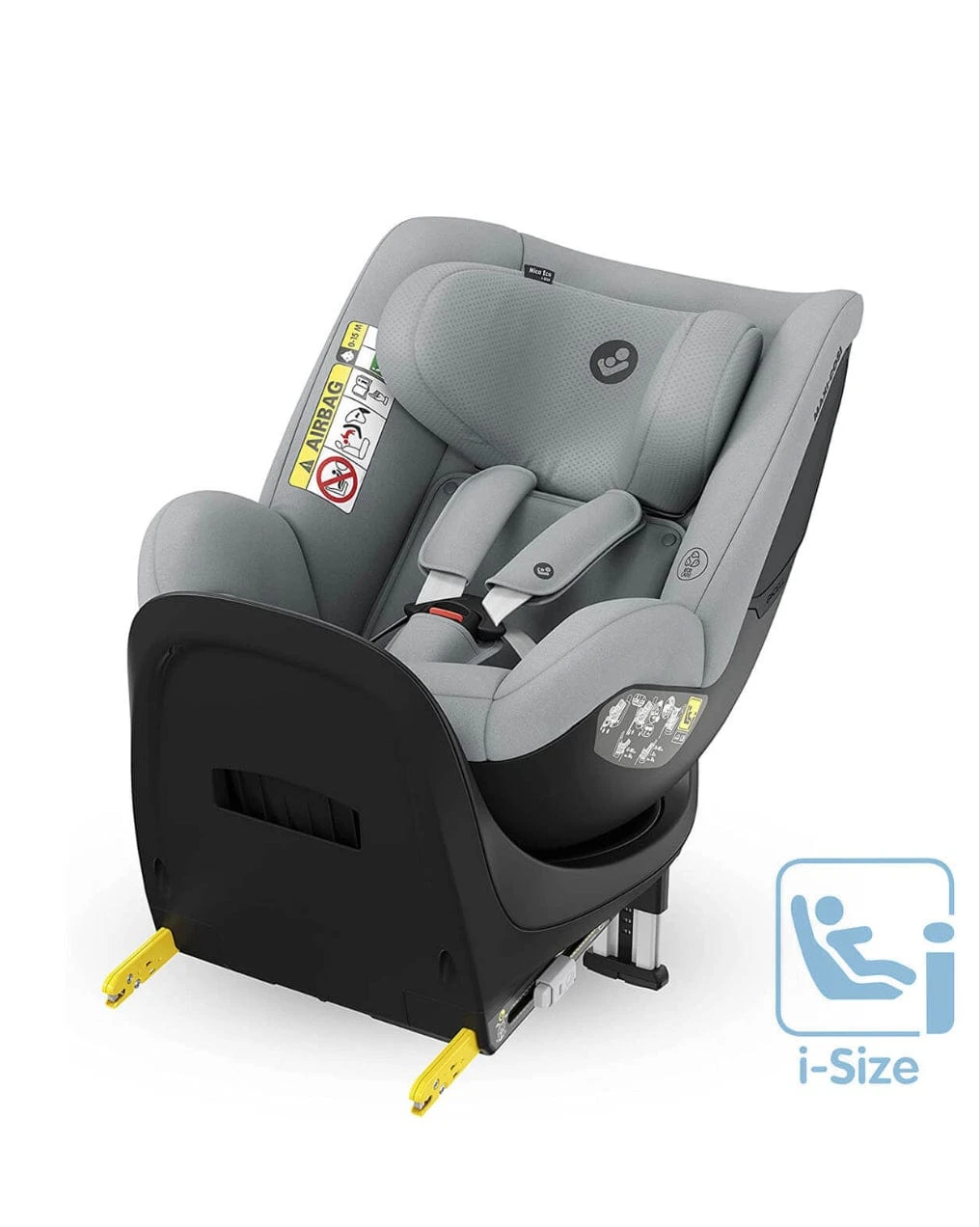 Maxi-Cosi Maxi Cosi Mica ECO I-Size Car Seat - Authentic Grey 4 Maxi-Cosi Maxi Cosi Mica ECO I-Size Car Seat - Authentic Grey - Image 2