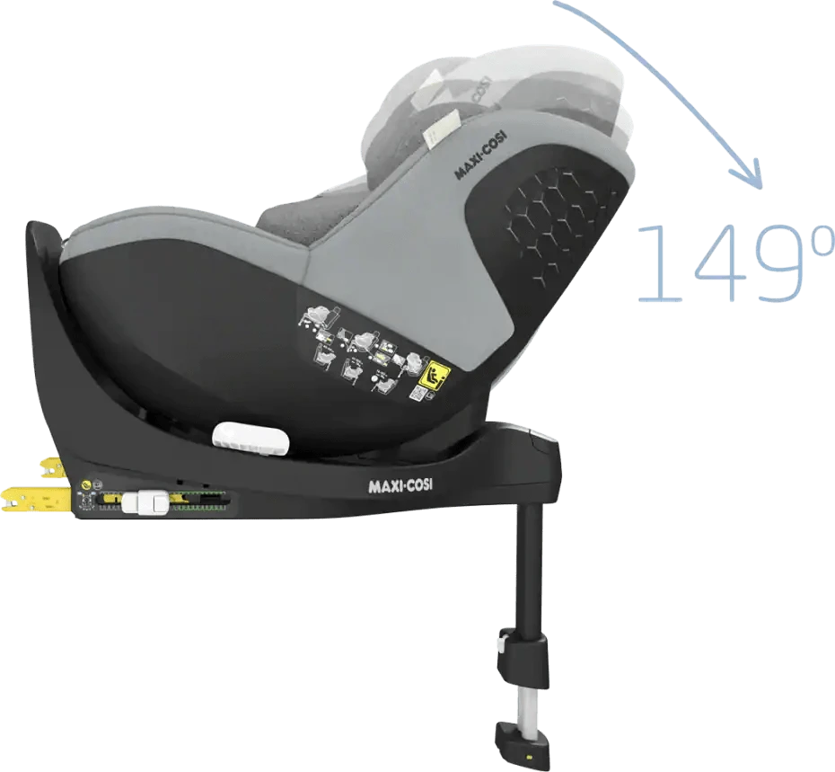 Maxi-Cosi Maxi Cosi Mica Pro ECO I-Size Car Seat - Authentic Grey 13 Maxi-Cosi Maxi Cosi Mica Pro ECO I-Size Car Seat - Authentic Grey - Image 11