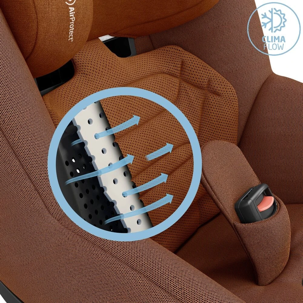 Maxi-Cosi Maxi Cosi Pearl 360 PRO Car Seat - Authentic Cognac 7 Maxi-Cosi Maxi Cosi Pearl 360 PRO Car Seat - Authentic Cognac - Image 5