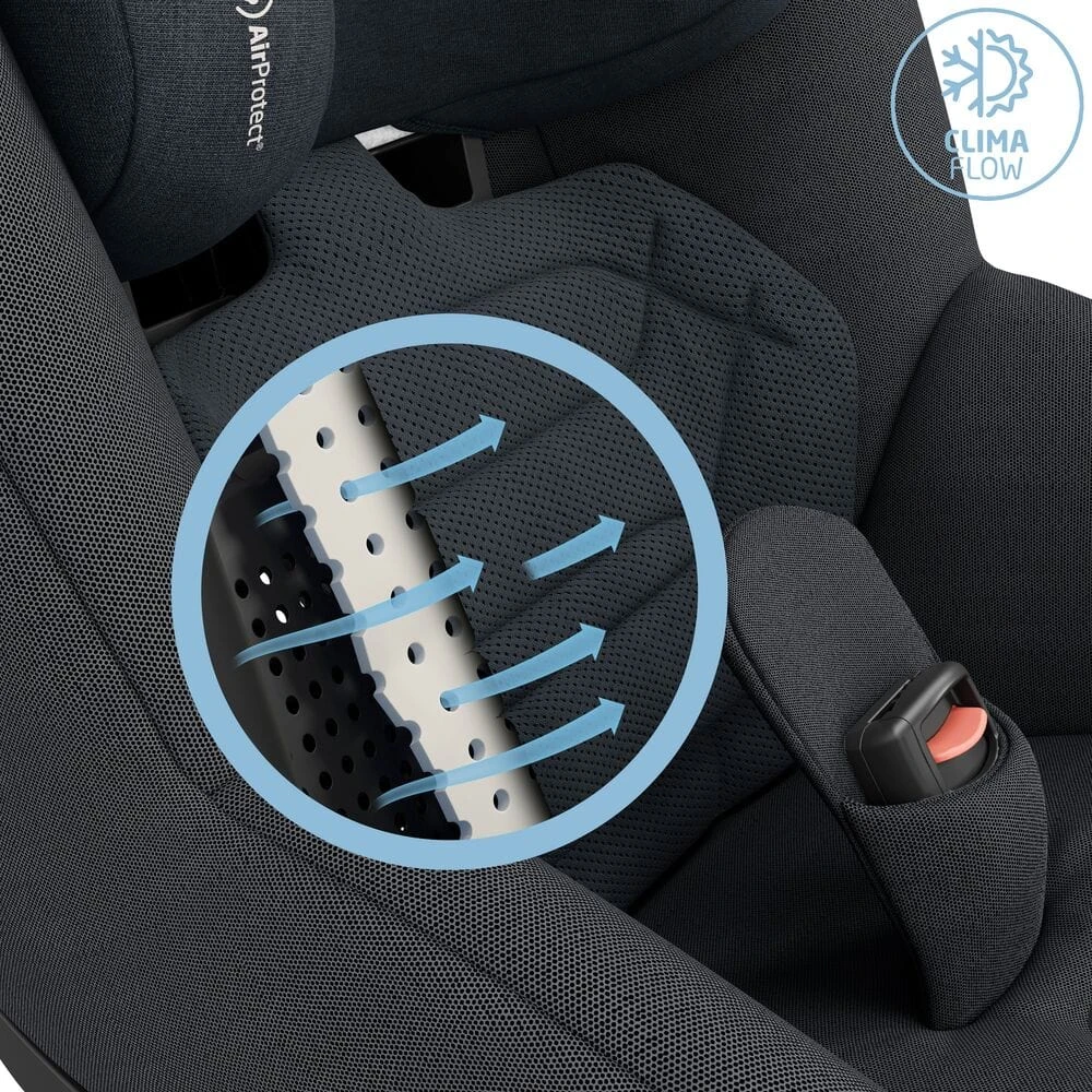 Maxi-Cosi Maxi Cosi Pearl 360 PRO Car Seat - Authentic Graphite 8 Maxi-Cosi Maxi Cosi Pearl 360 PRO Car Seat - Authentic Graphite - Image 6