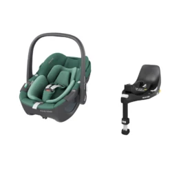 Maxi-Cosi Maxi Cosi Pebble 360 Car Seat And Base - Essential Green