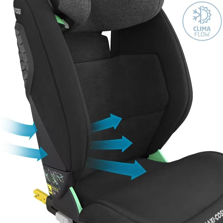 Maxi-Cosi Maxi Cosi RodiFix Pro I-Size Car Seat - Authentic Black 8 Maxi-Cosi Maxi Cosi RodiFix Pro I-Size Car Seat - Authentic Black - Image 6