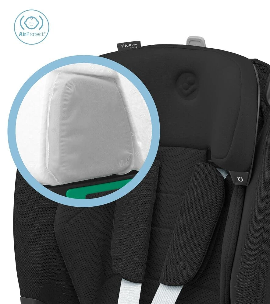 Maxi-Cosi Maxi Cosi Titan Pro 2023 I-Size Car Seat - Authentic Black 19 Maxi-Cosi Maxi Cosi Titan Pro 2023 I-Size Car Seat - Authentic Black - Image 17