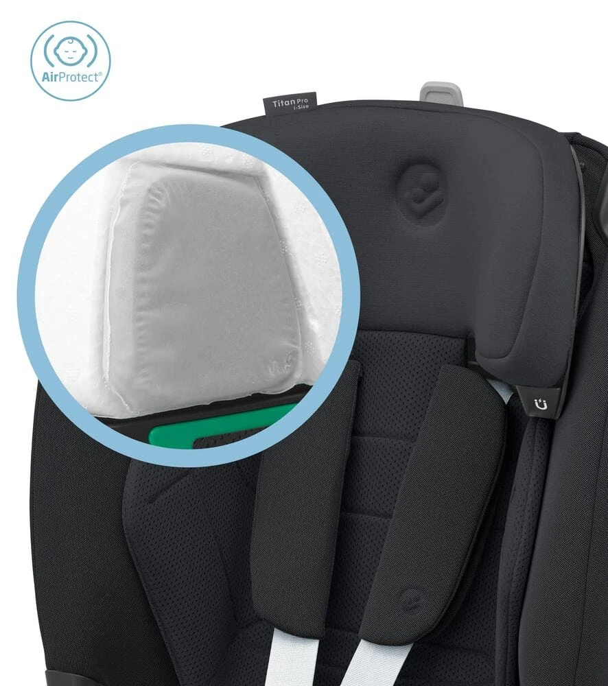 Maxi-Cosi Maxi Cosi Titan Pro 2023 I-Size Car Seat - Authentic Graphite 19 Maxi-Cosi Maxi Cosi Titan Pro 2023 I-Size Car Seat - Authentic Graphite - Image 17