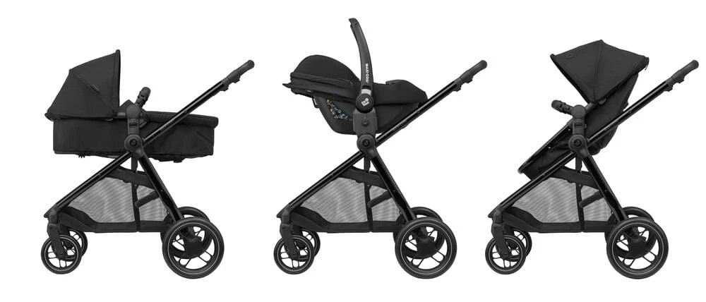 Maxi-Cosi Maxi Cosi Zelia Luxe Cabriofix I-Size & Base Travel System - Twillic Black 16 Maxi-Cosi Maxi Cosi Zelia Luxe Cabriofix I-Size & Base Travel System - Twillic Black - Image 14