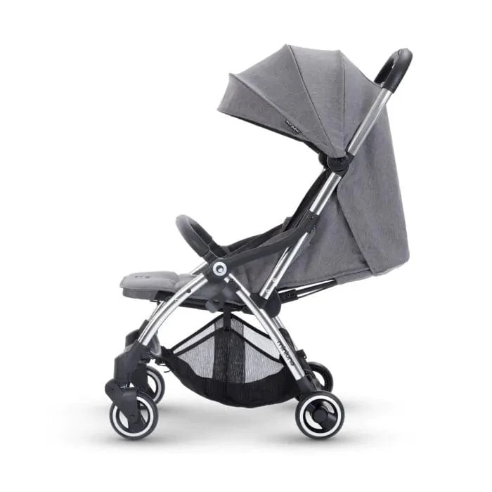 Miniuno Touchfold Stroller - Grey 5 Miniuno Touchfold Stroller - Grey - Image 3