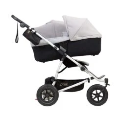 Mountain Buggy Duet Carrycot Plus - Silver -Baby Products Store mountain buggy carrycots mountain buggy duet carrycot plus silver 9420015761887 28579412312200