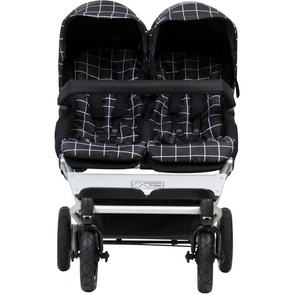 Mountain Buggy Duet With 2 X Carrycot Plus - Grid 7 Mountain Buggy Duet With 2 X Carrycot Plus - Grid - Image 5