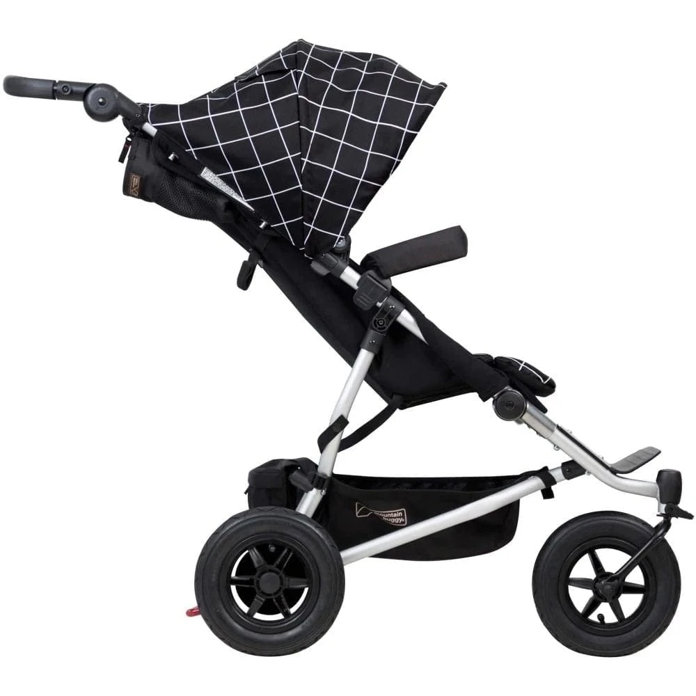 Mountain Buggy Duet With 2 X Carrycot Plus - Grid 8 Mountain Buggy Duet With 2 X Carrycot Plus - Grid - Image 6
