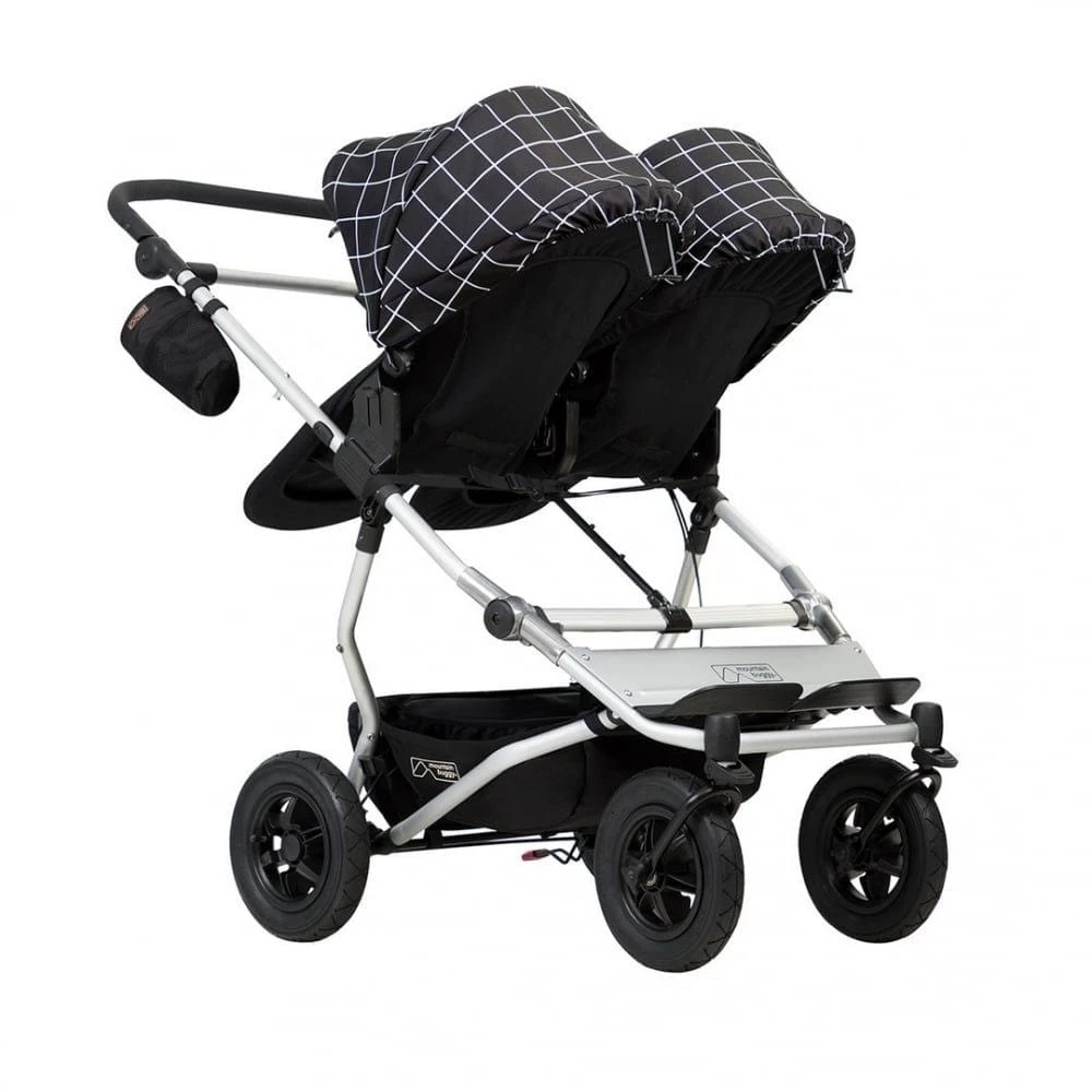 Mountain Buggy Duet With 2 X Carrycot Plus - Grid 5 Mountain Buggy Duet With 2 X Carrycot Plus - Grid - Image 3